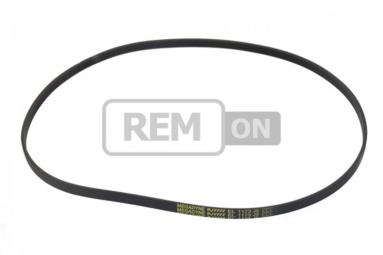 Ремінь J5 1173 EL black (Megadyne EL 1173 J5) 3616591100